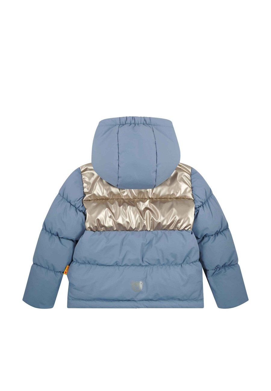 Зимняя куртка Steiff NORDICLAND, VERSTELLBARER BUND, ABNEHMBARE KAPUZE, Stonewash/Light Blue — фото 2