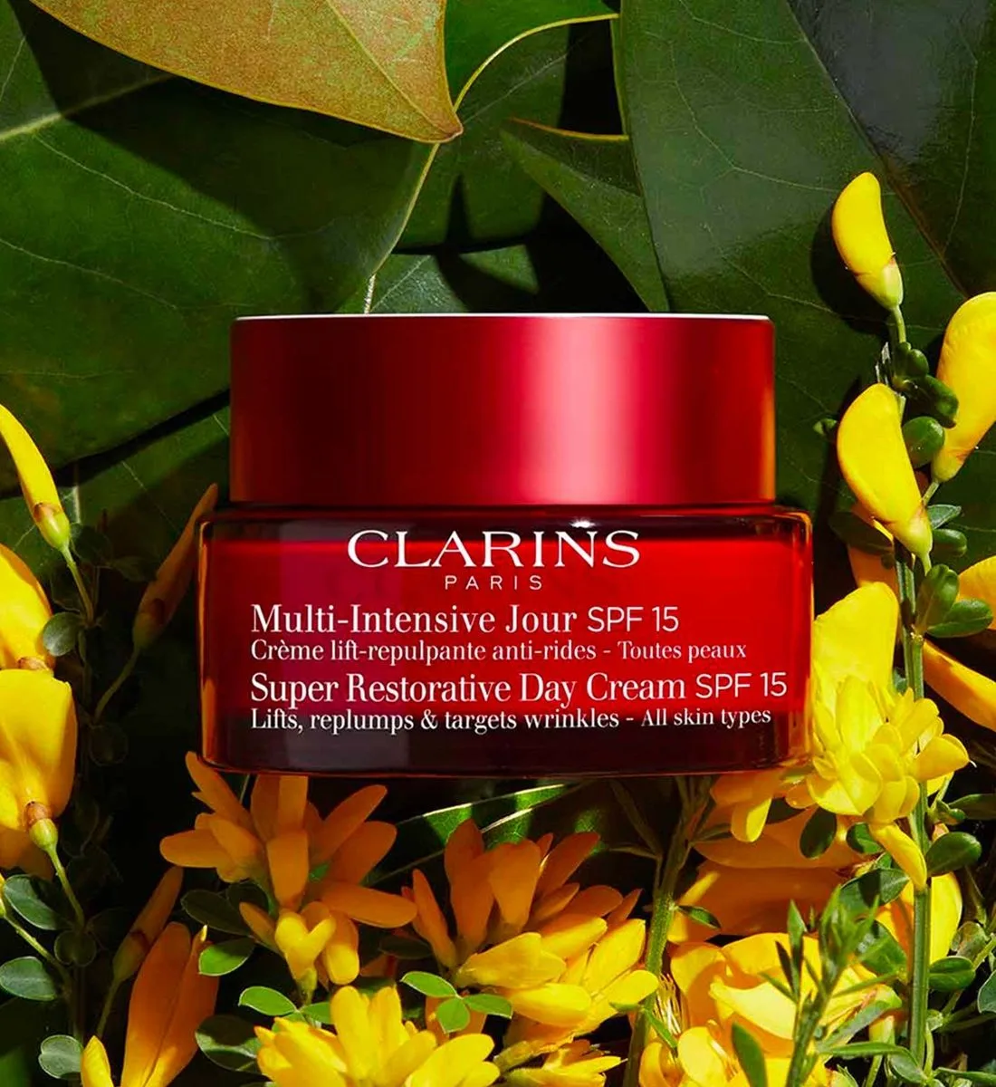 Clarins Мульти-Интенсивный дневной крем SPF15 лифтинг-наполнитель против морщин - Для всех типов кожи — фото 2