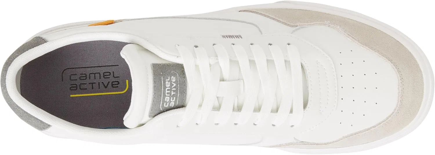 Кроссовки Camel Active Sneaker Nappa/Split OFFWEISS/GRAU — фото 3
