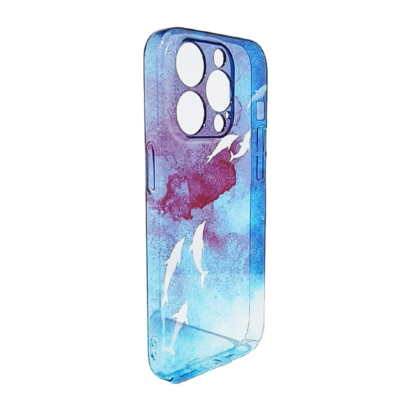 

Чехол для телефона Me Skins, Transparent Shell638 Schools of deep-sea fish