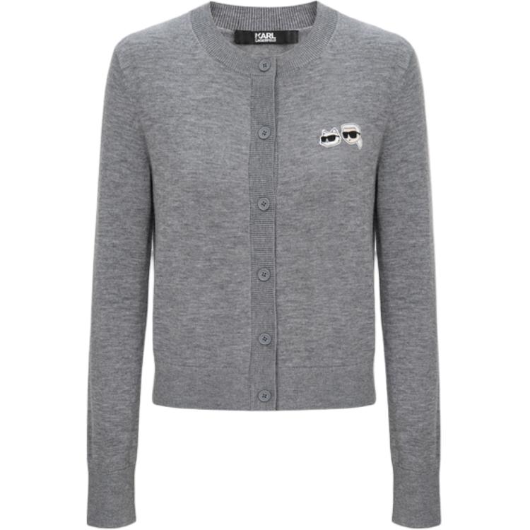 

Свитер KARL LAGERFELD FW25 женский KARL LAGERFELD / Karl Lagerfeld Jeans, серый