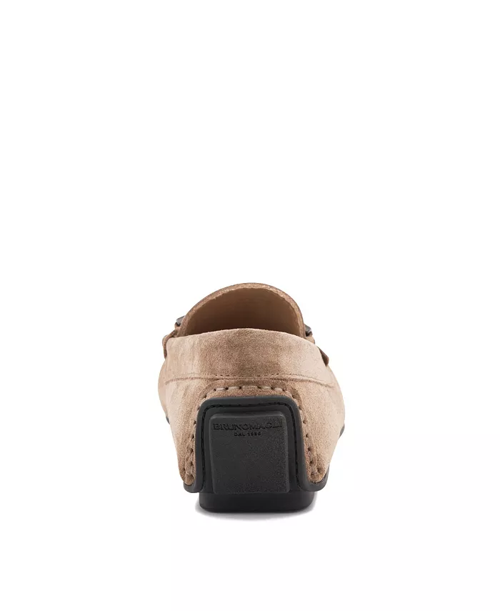 Мужские лоферы Taso Slip On Bruno Magli, коричневый/бежевый — фото 3