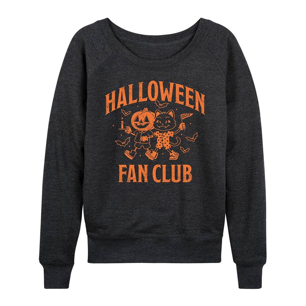 

Женский легкий свитшот из френч терри для Хэллоуина Fan Club, цвет Heather Charcoal