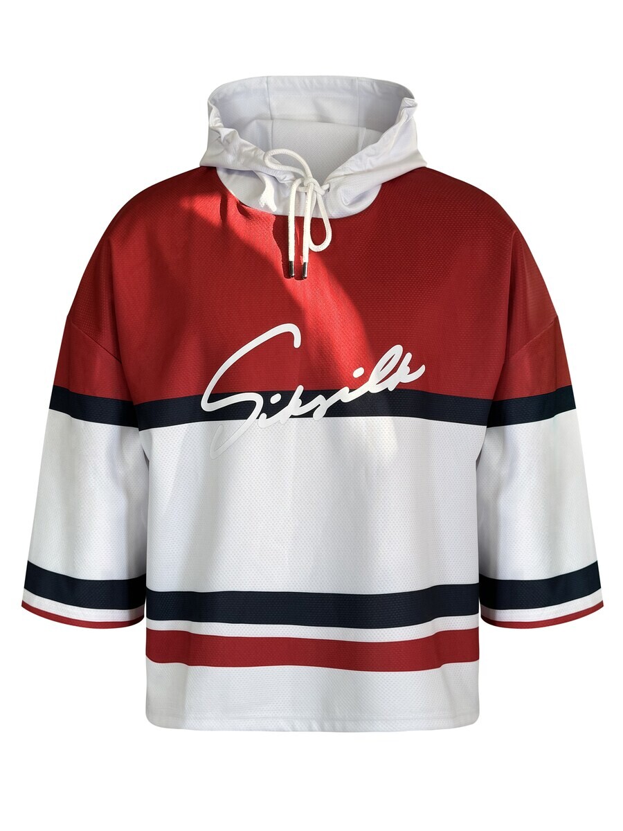 

Свитер SikSilk Sweater, цвет Bordeaux/White