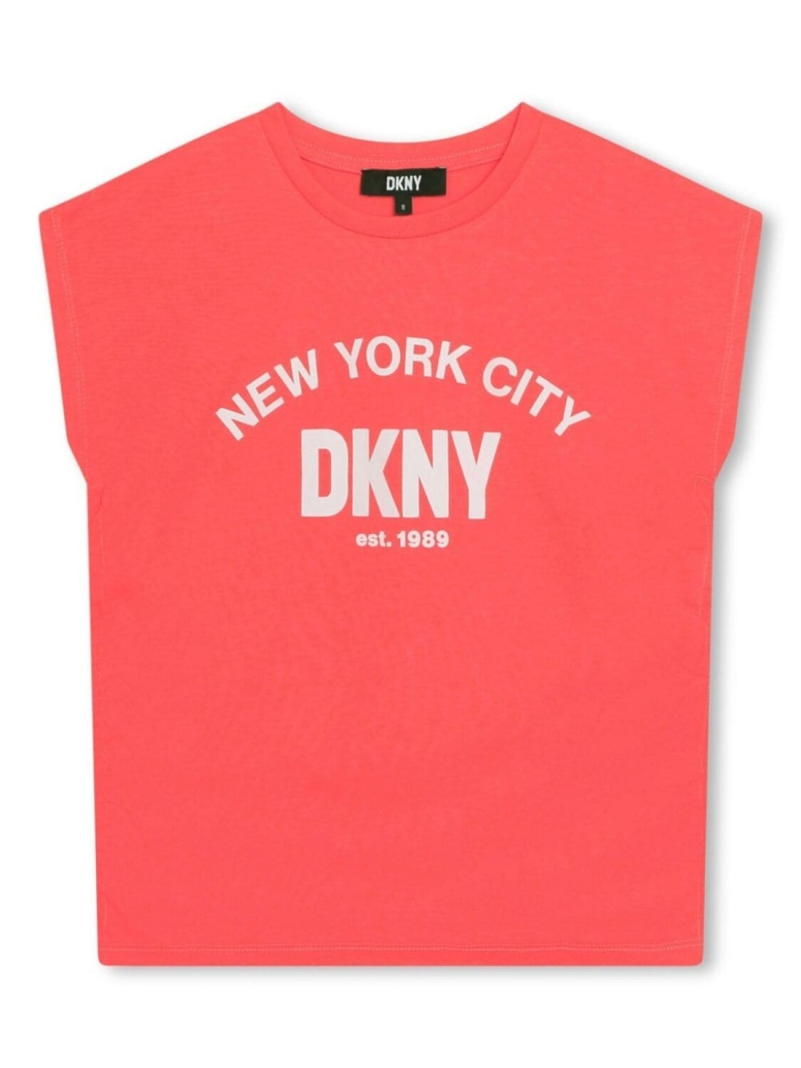 

DKNY топ с логотипом, розовый