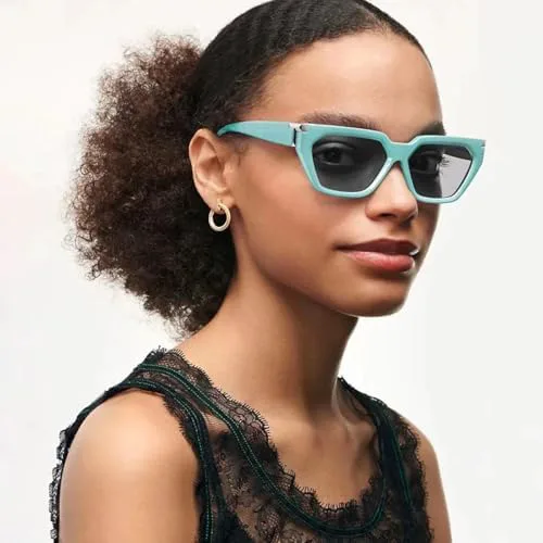 

Ретро-солнцезащитные очки для женщин и мужчин, модные, в стиле панк, с заклепками, с синим градиентом, защита от ультрафиолета UV400 MTZJH, C7 Dark Blue Grey