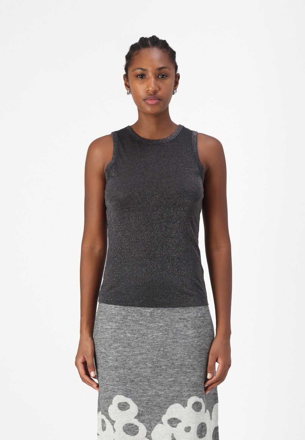 

Топ OLINA DRYKORN, серый