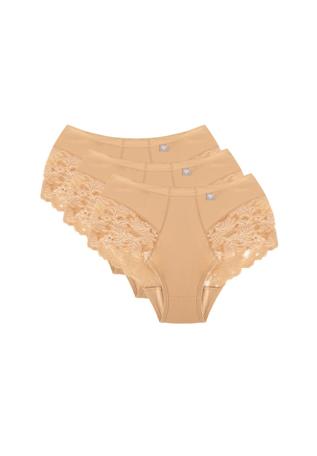 

Трусы DIAMOND 3-PACK Wolbar, бежевый