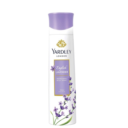 

Освежающий спрей для тела English Lavender, 5,1 унции, 150 мл, Yardley