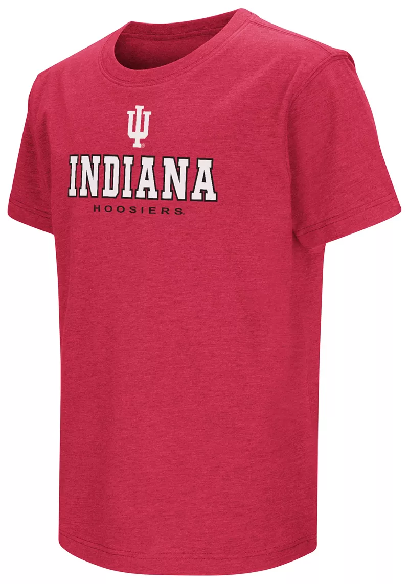 

Малиновая футболка Colosseum Youth Indiana Hoosiers