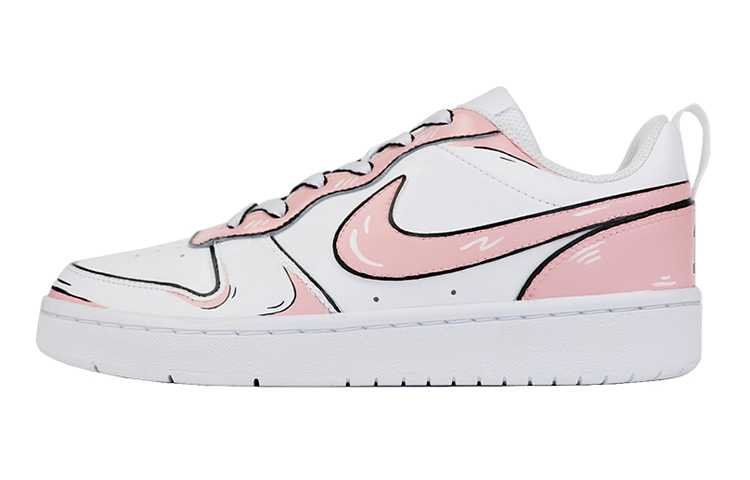 

Кроссовки Nike Court Borough Skateboard Shoes Women's Low-Top Pink