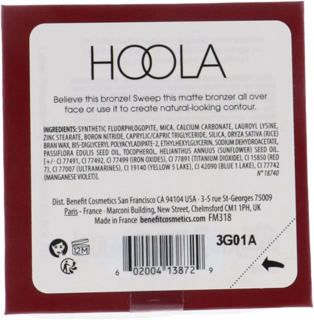 Бронзер Benefit Hoola матовый 7.9 г — фото 2