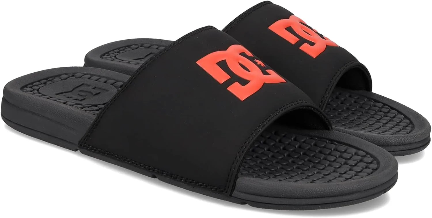 Мужские шлепанцы DC Bolsa DC Shoes, черный/серый/красный