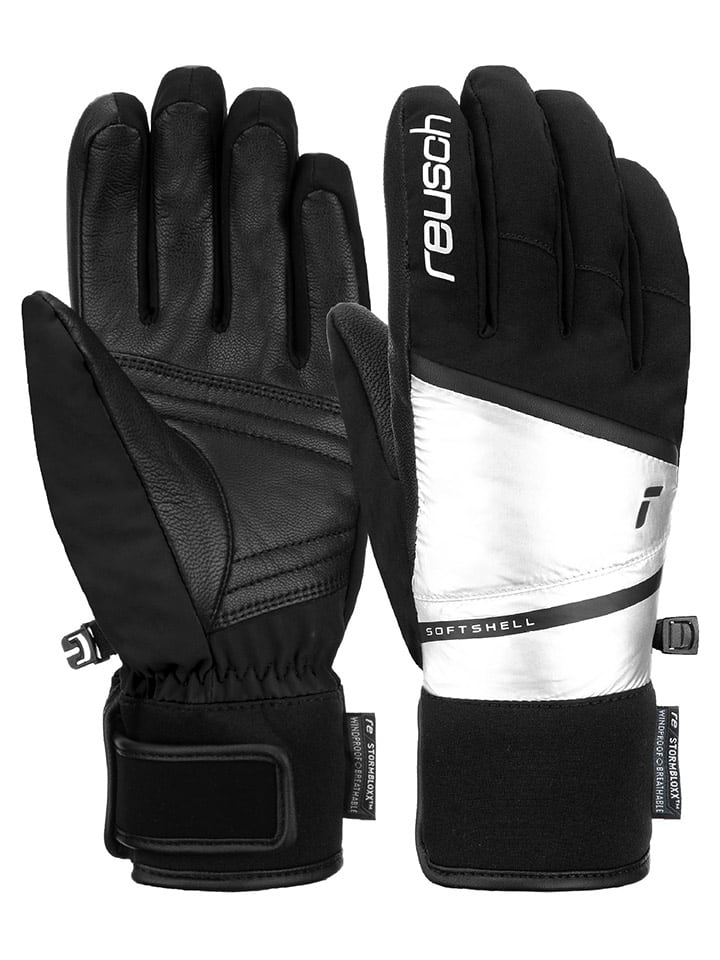 

Функциональные перчатки Reusch Funktionsfingerhandschuhe Tessa, цвет Schwarz/Silber