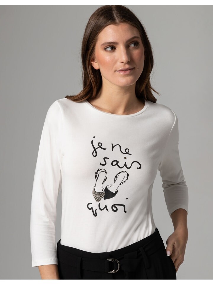 

Футболка More & More Printshirt, экрю