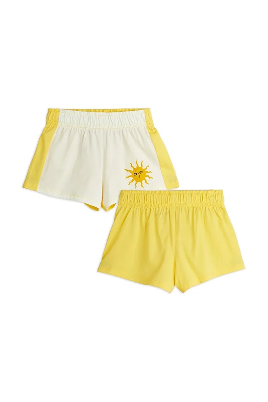 

Детские хлопковые шорты Sun Mini Rodini, желтый
