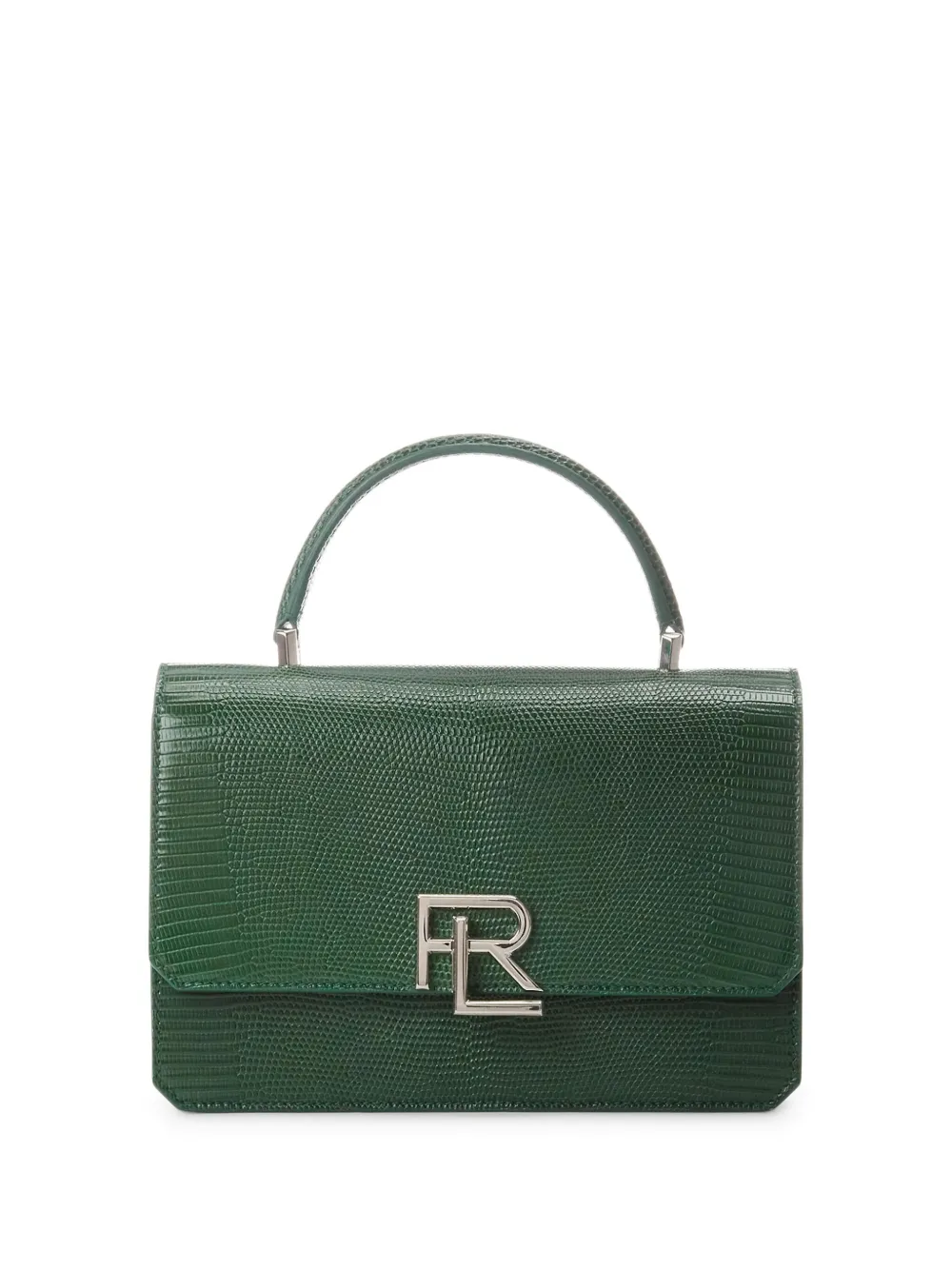 

Маленькая сумка через плечо Lizard Ralph Lauren Collection, зеленый