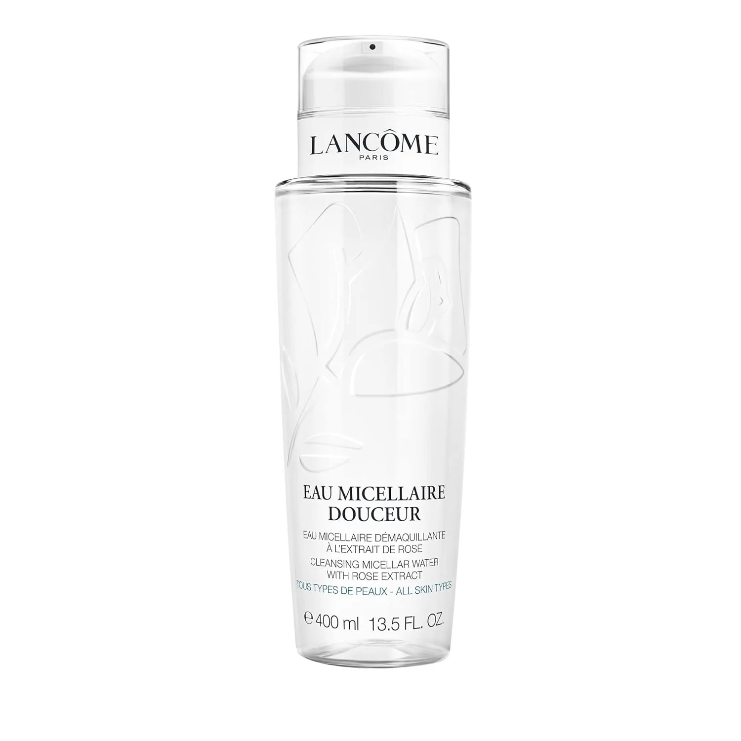 Мицеллярная вода для снятия макияжа Lancôme Eau Fraiche Douceur - очищает кожу и удаляет даже водостойкий макияж - 13,5 жидких унций
