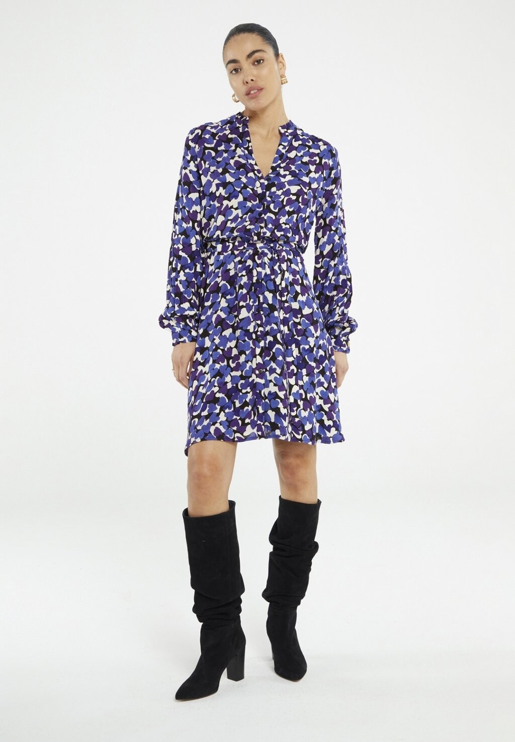 

Дневное платье DORIEN FRILL Fabienne Chapot, фиолетовый
