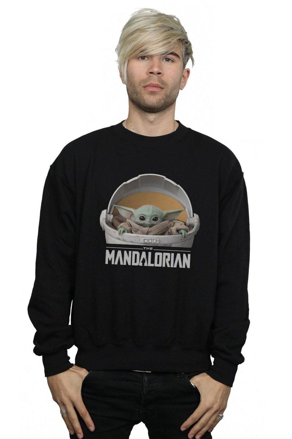 

Толстовка The Mandalorian The Child Pod Star Wars, черный