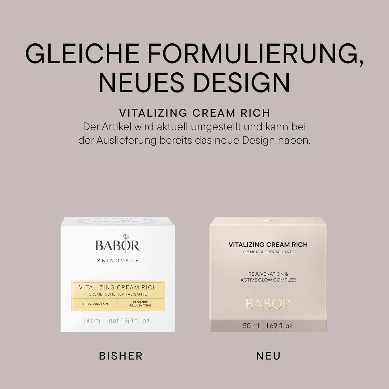 Насыщенный витализирующий крем для лица «Vitalizing Cream Rich» от BABOR Babor — фото 3
