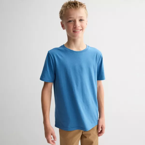 

Футболка однотонная на каждый день для мальчиков 8-20 лет Sonoma Goods For Life, цвет lifestyle blue