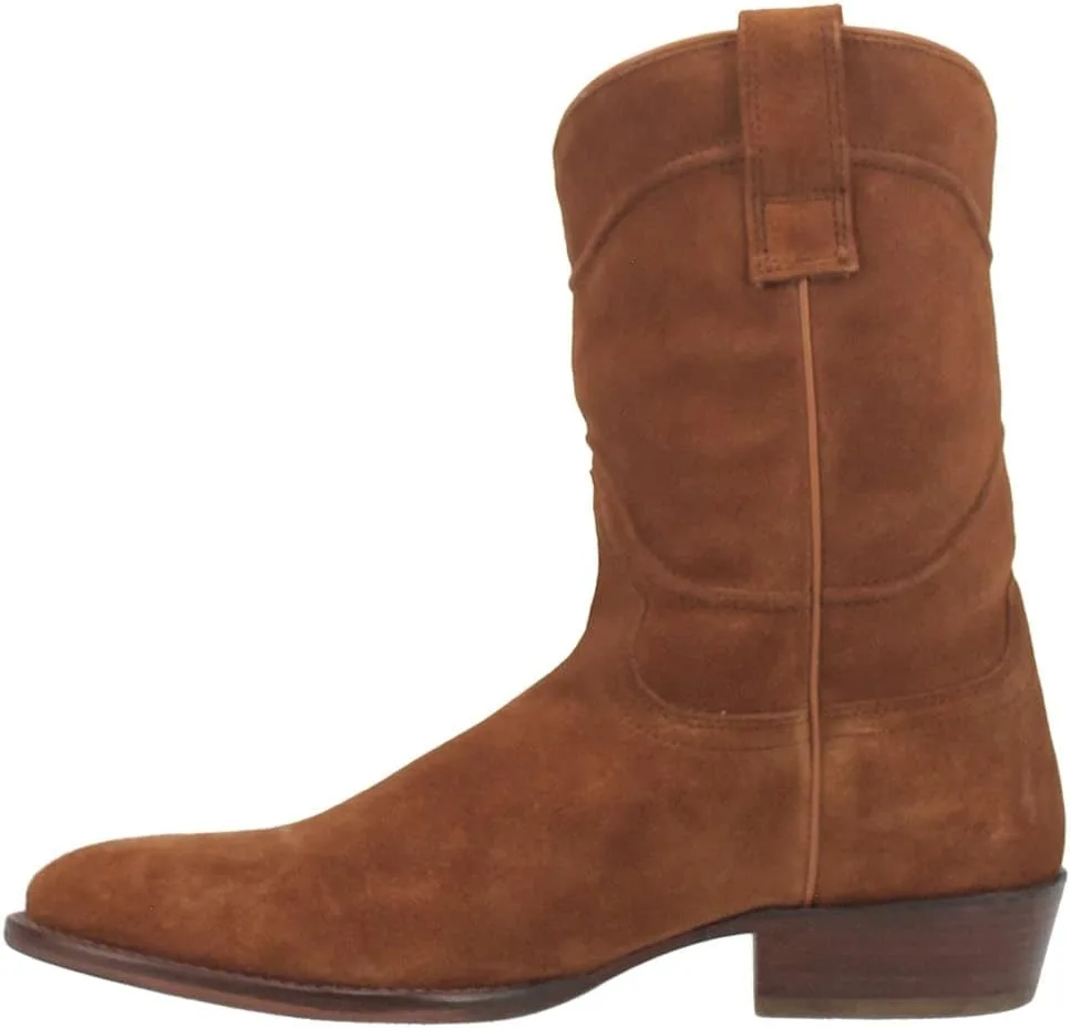 Мужские ковбойские сапоги Dingo Stampede с закругленным носком Dingo Boots, коричневый — фото 3