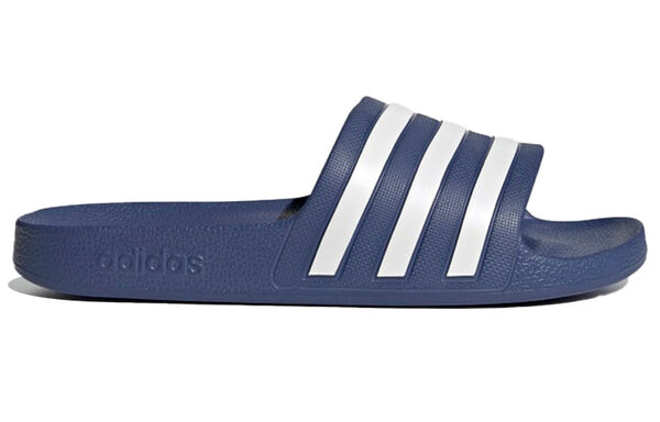Тапочки adilette adilette aqua slide 'crew blue' Adidas, синий — фото 3