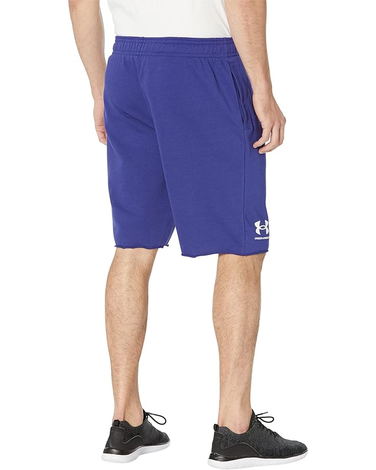 

Шорты Under Armour Rival Terry Shorts, цвет Sonar Blue/Onyx White