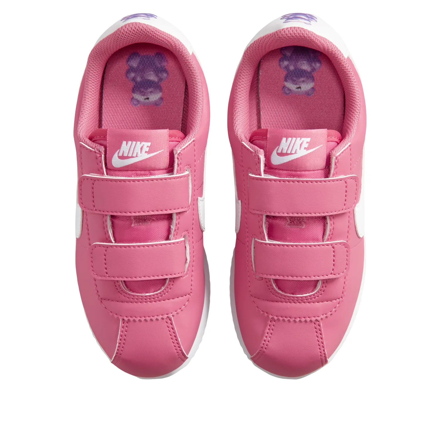 Кроссовки (PS) Nike Cortez 'Peony White', розовый — фото 2