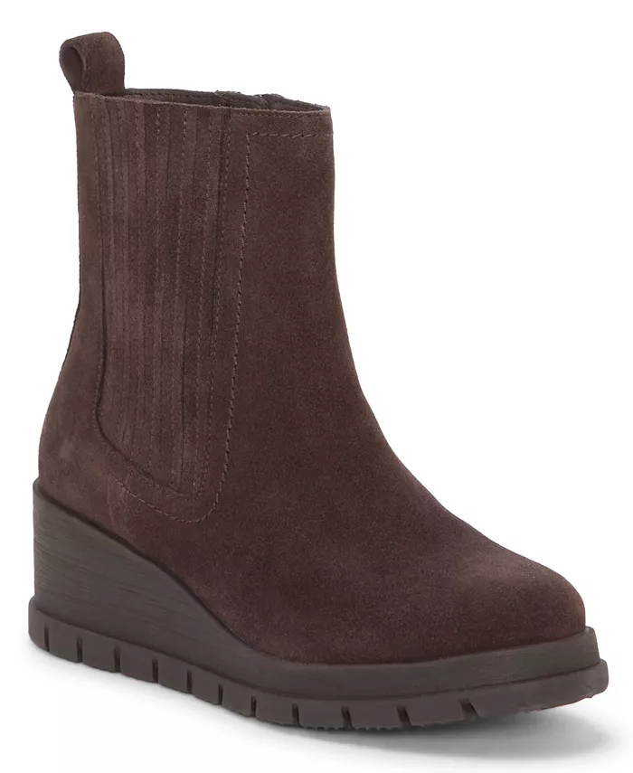 Женские ботильоны Sondruh Gore Wedge Lucky Brand, коричневый