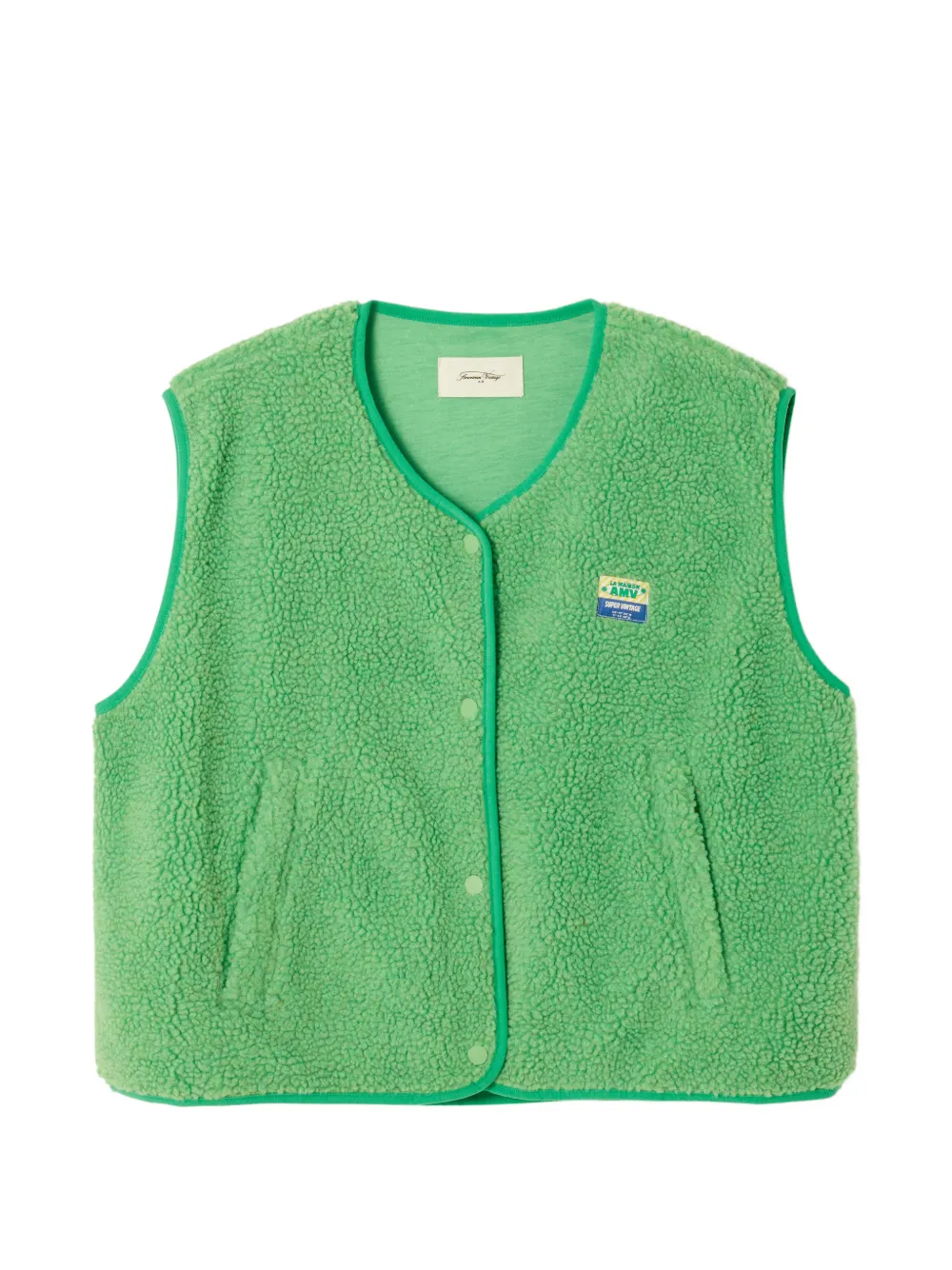 

Жилет Hoktown с карманами American Vintage, зеленый