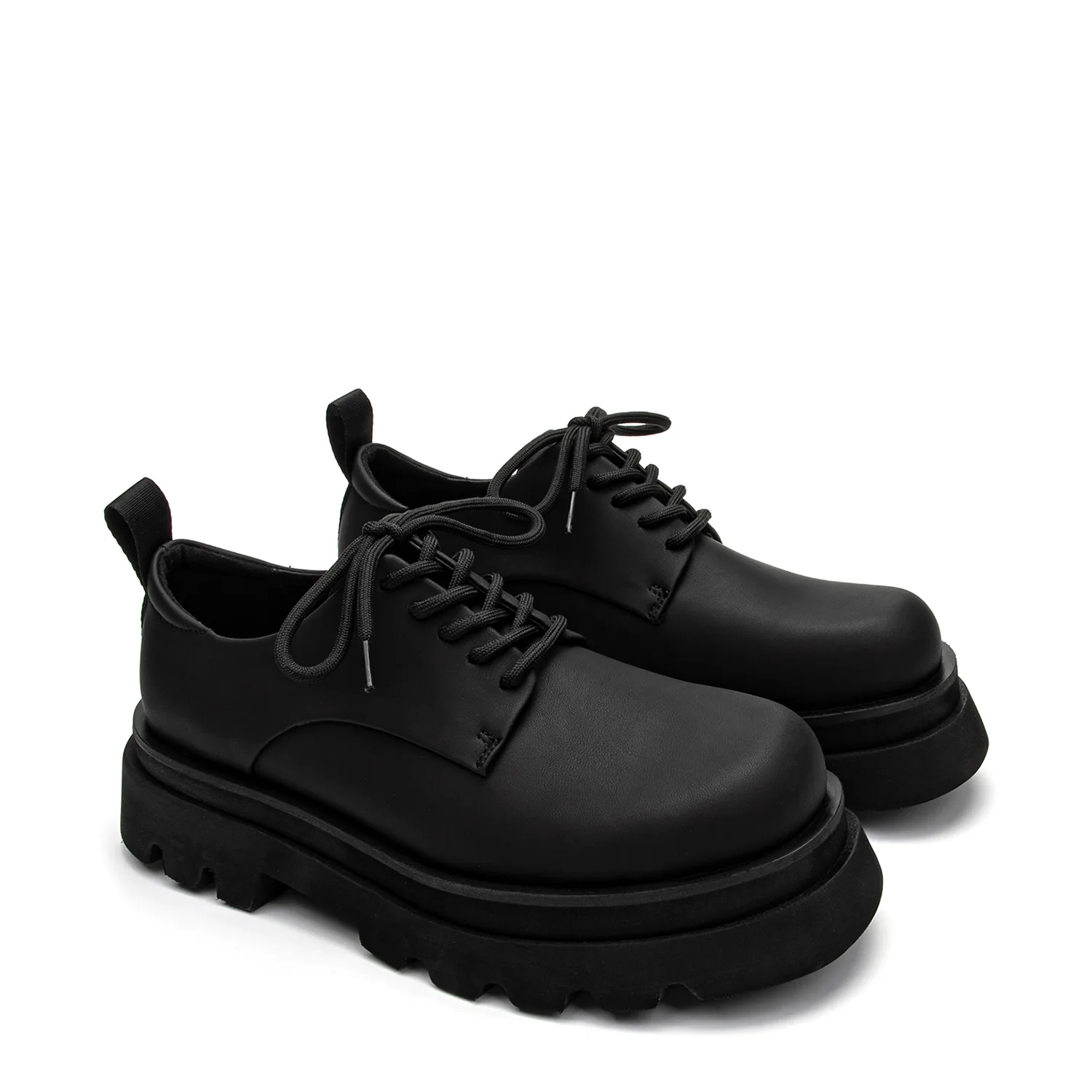 Ботинки платформенные унисекс Youthloser, Carbon Black — фото 3