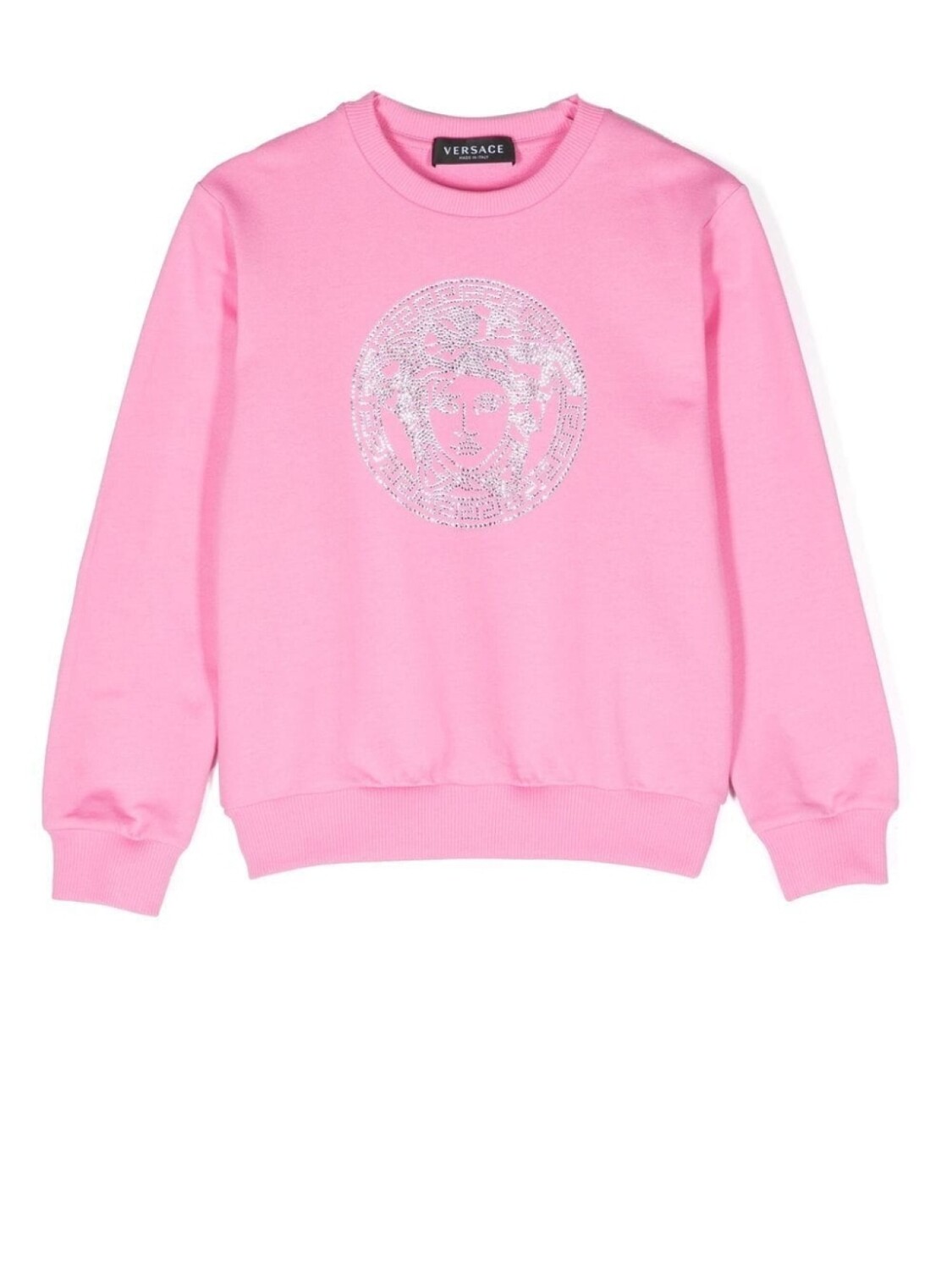 

Versace Kids толстовка с декором Medusa, розовый