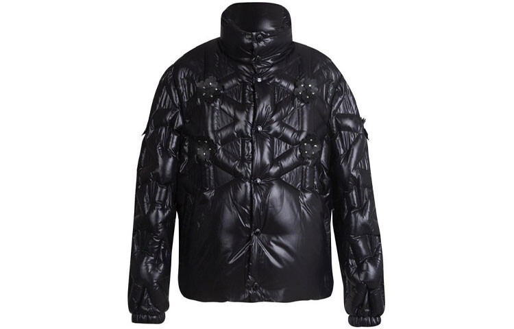 

Пуховик женский черный Moncler