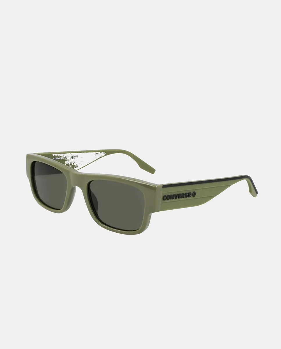 

Солнцезащитные очки Injected прямоугольной формы CV555S Converse, цвет Verde Militar