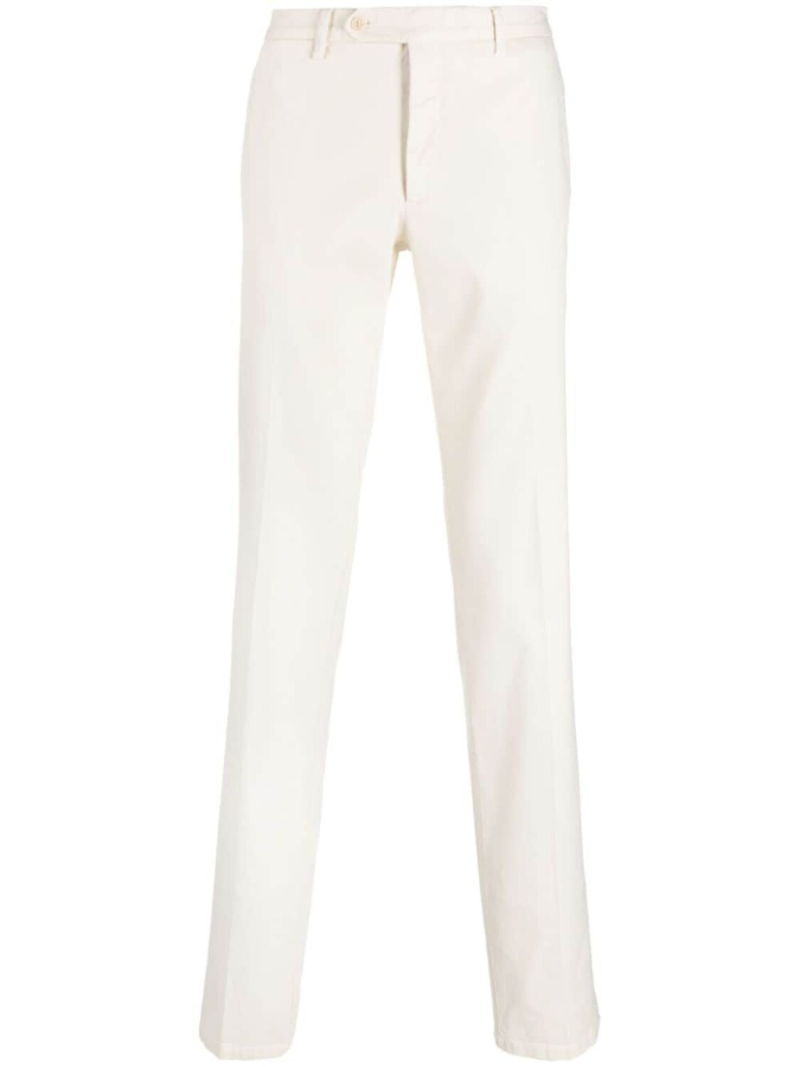 

Rota mid-rise slim-fit chinos, белый