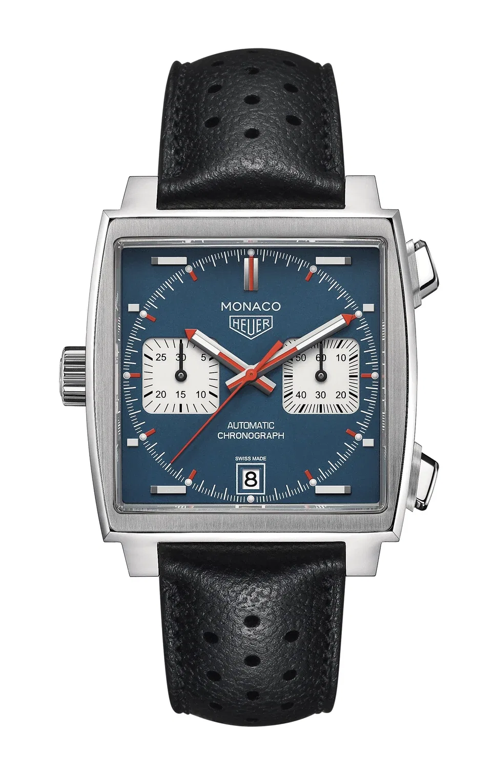 TAG HEUER MONACO - CAW211P.FC6356, черный