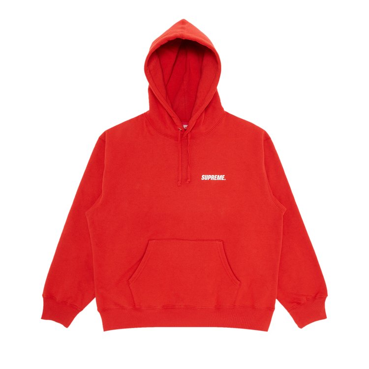 

Толстовка Supreme Crown Hooded 'Burnt Red', красный