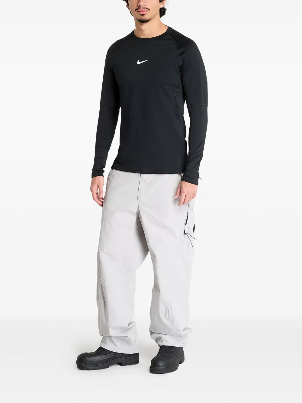 Лонгслив Pro Nike, черный — фото 2
