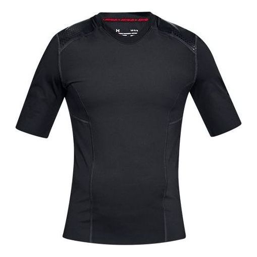 

Футболка perpetual superbase 1/2 sleeve t-shirt 'black' Under Armour, черный