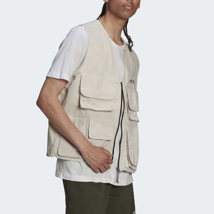 Жилет Adventure ST для мужчин, цвет бокситовый коричневый Adidas Originals, коричневый — фото 4
