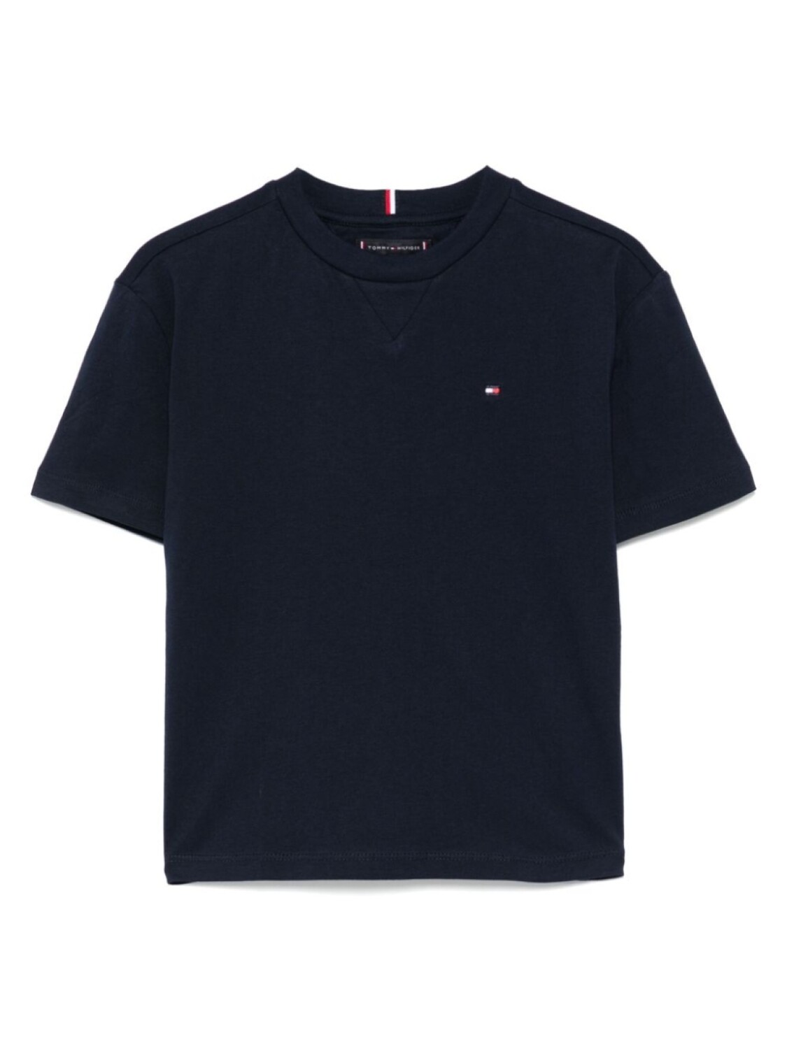 

Футболка с вышитым логотипом Tommy Hilfiger Junior, синий