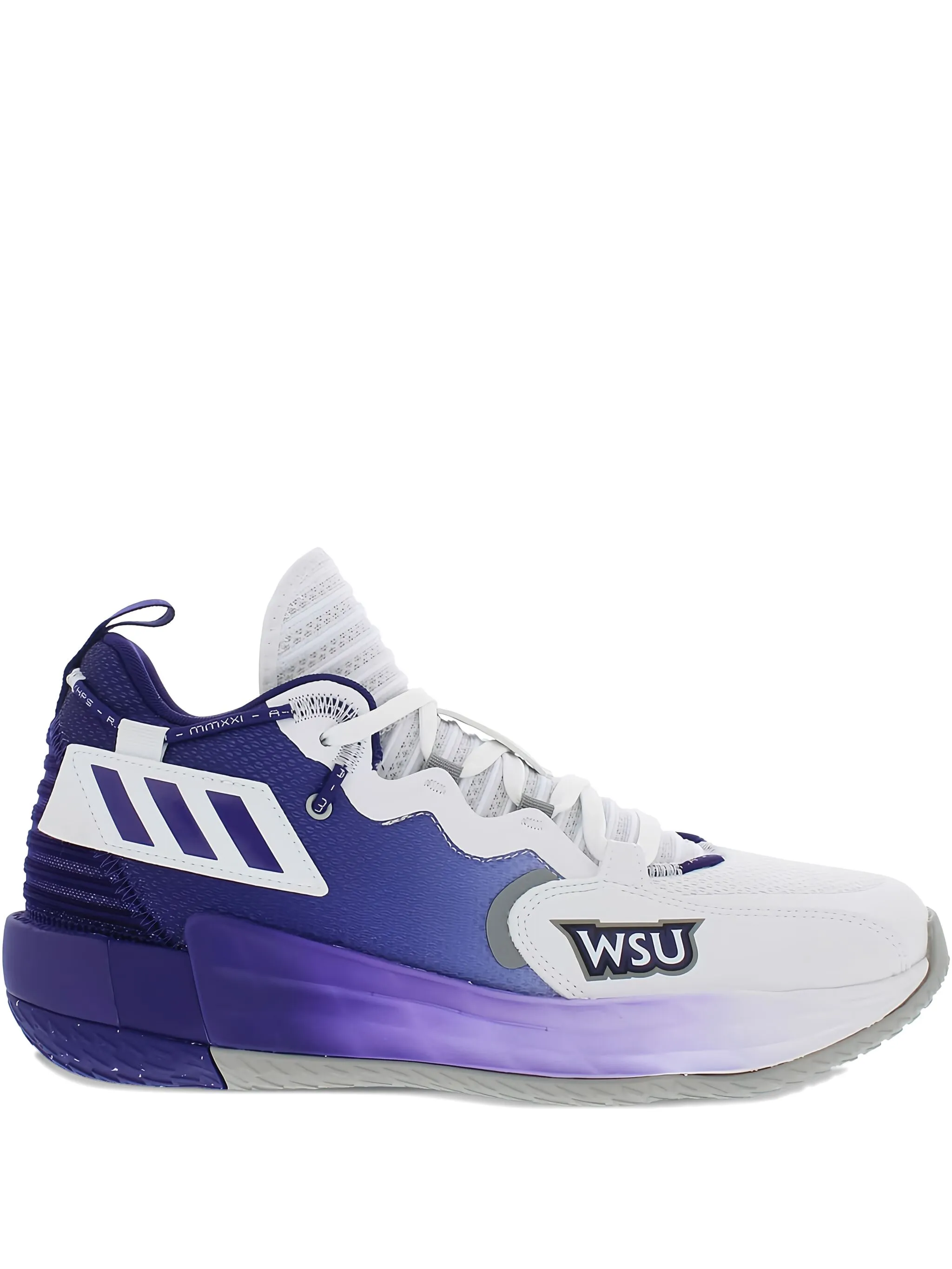 

Кроссовки Dame 7 EXTPLY Weber State University Adidas, фиолетовый