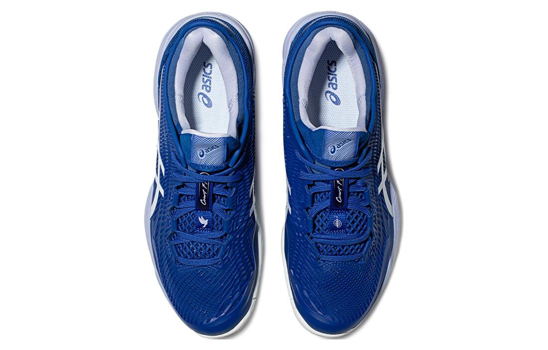 Мужские теннисные кроссовки Asics Court FF 3 Novak, Blue/White — фото 3