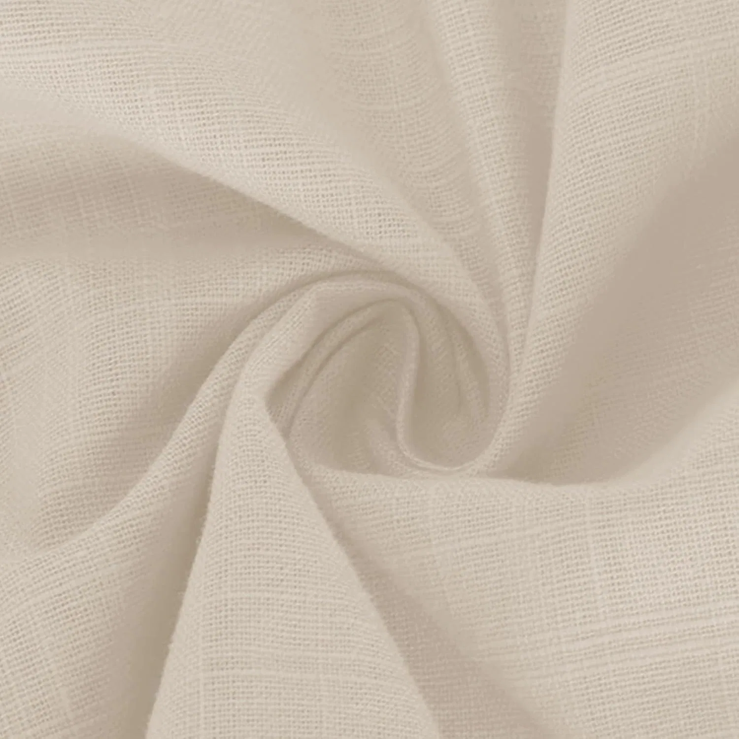 Блуза женская с коротким рукавом, хлопок и лен, оверсайз, Beige — фото 4