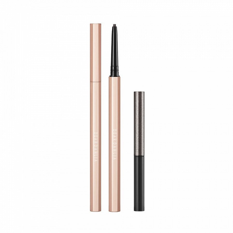 

Водостойкий карандаш для глаз с дополнительным стержнем perfect designing eyeliner waterproof pencil Dear Dahlia, цвет glitter ash, вес 0.1 гр.