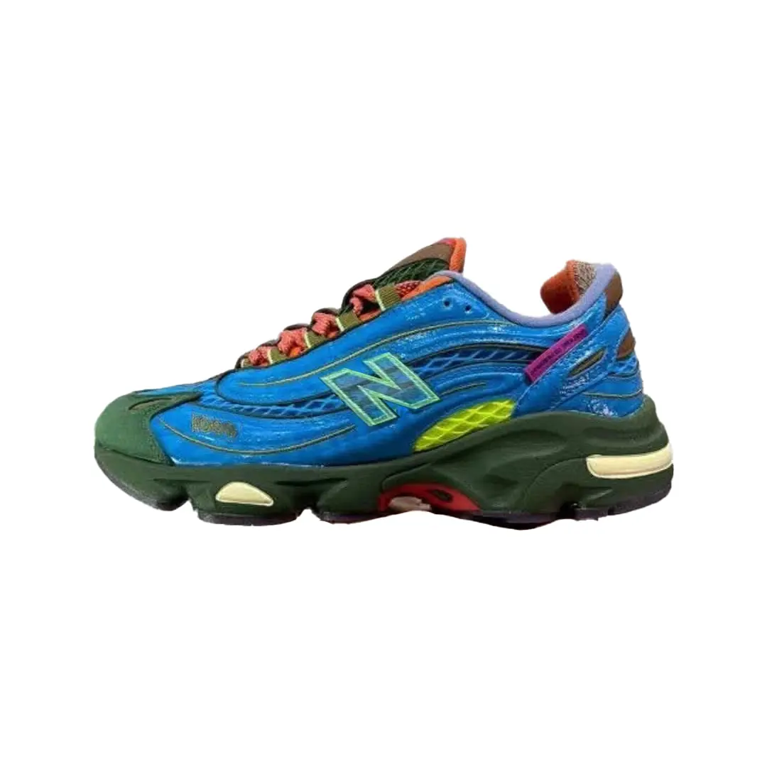 Salehe Bembury X 1000 'Fog Be The Cloud' New Balance, синий/зеленый/коричневый