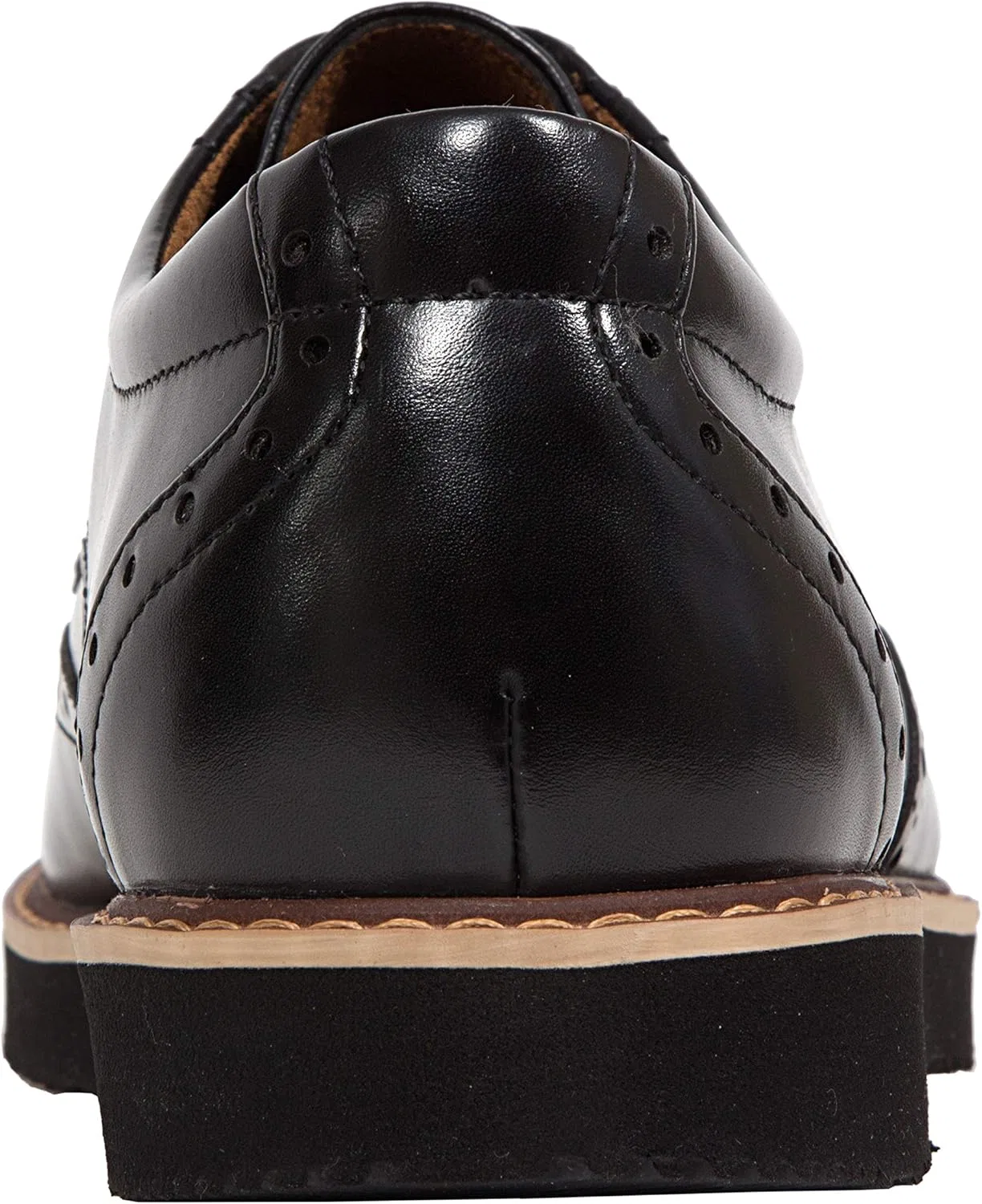 Мужские оксфорды Deer Stags Walkmaster Wing Tip 1, Black — фото 3