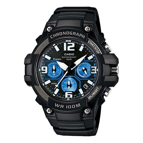 

Часы CASIO Waterproof Sports Quartz Mens Black Analog, черный